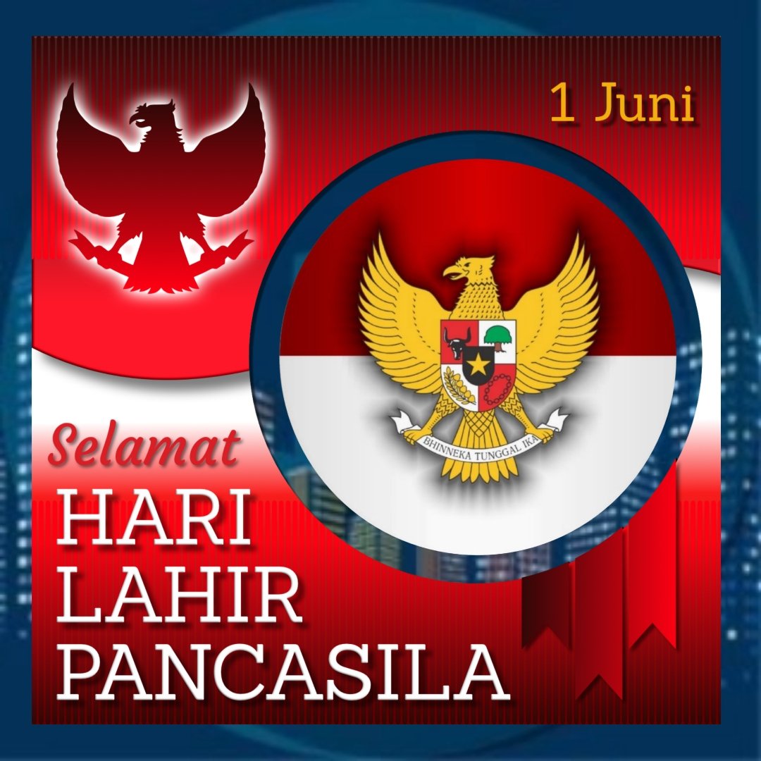 Pancasila lahir menjadi simbol negara Indonesia sebagai perwujudan dari keberagaman yang ada. 
Selamat Hari Lahir Pancasila 1 Juni 2022

Post by Un