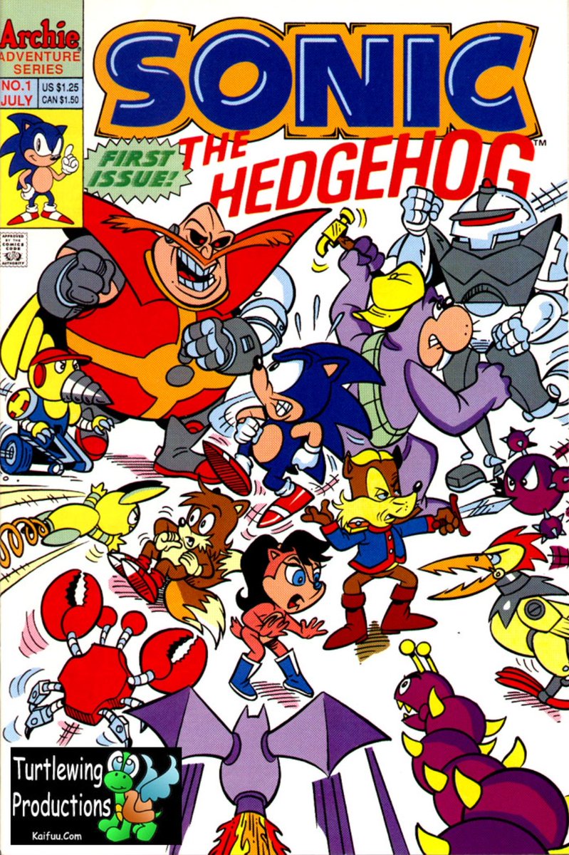 TheVintageGame2's tweet photo. The infamous sonic archie comics... gonna start reading these soon
#sonic #sonicthehedgehog #Hedgehog #soniccomics #archie #archiecomics #classiccomics #comicclassics #sonic1stissue #sallyacorn https://t.co/2u3F3pWB0X