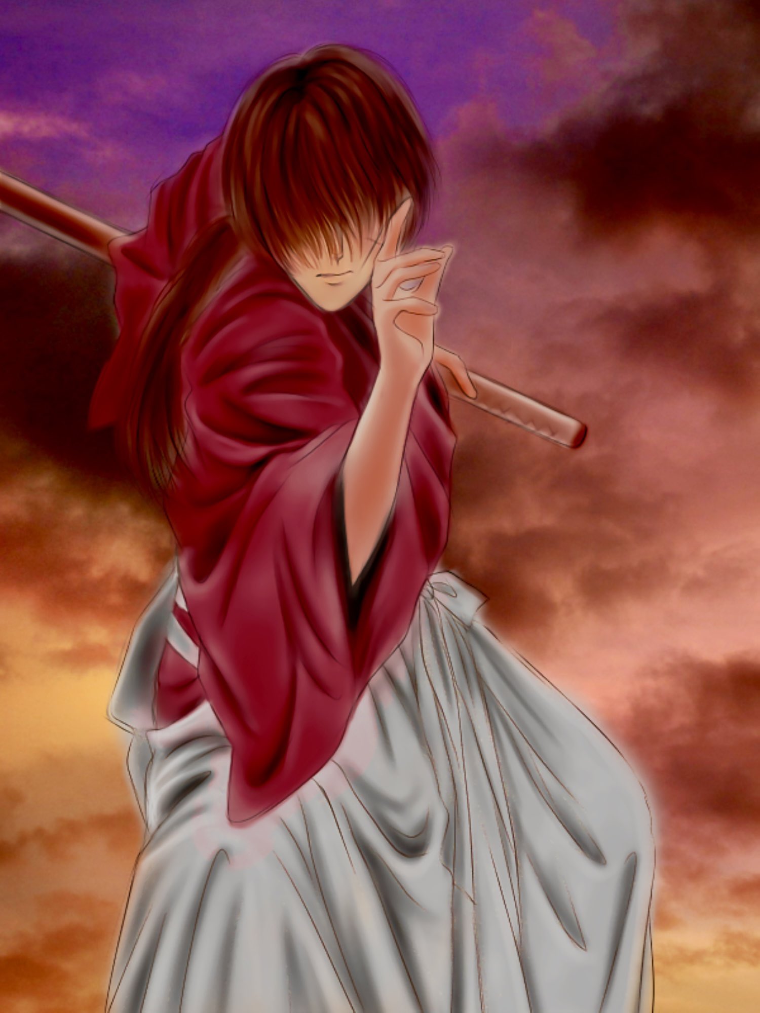 Kieぽん お絵描き部屋 右 去年ほぼ同時期に描いたカラーイラスト 実写版天翔龍閃 アクションイラスト2枚並べました るろうに剣心 るろ剣 緋村剣心 Illustration イラスト イラスト好きさんと繋がりたい T Co Rxob7cic4r