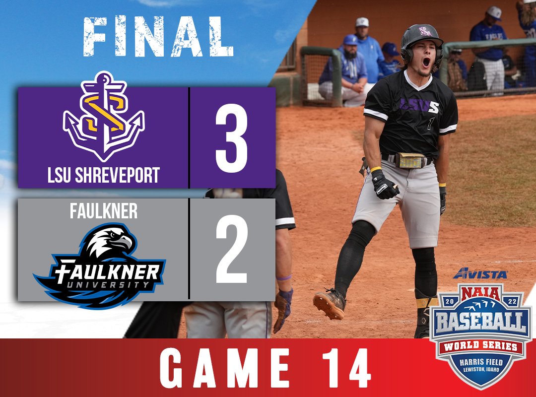 NAIAWorldSeries's tweet photo. .@LSUS_Athletics takes one of the most intense games of the tournament! https://t.co/rURymVx0s3