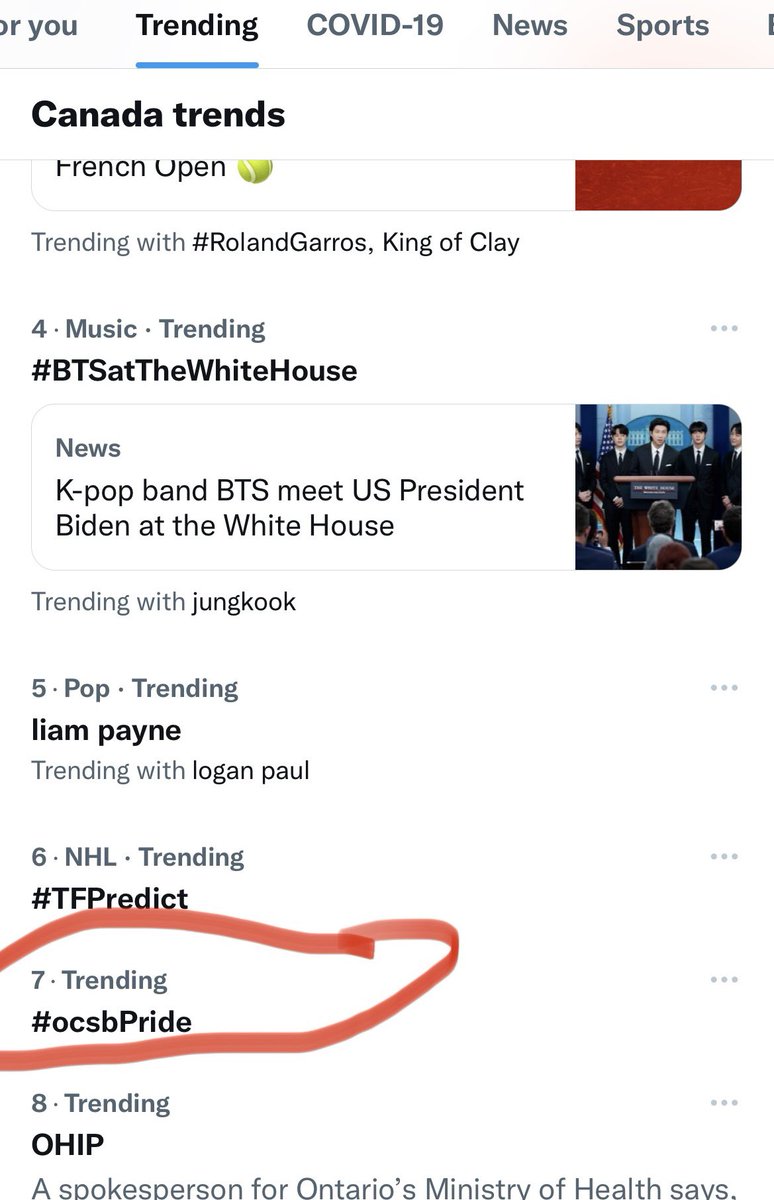 JoanBarry2's tweet photo. #ocsbPride is Trending #7 in Canada! 🌈 Thank you @OttCatholicSB for engaging in this conversation &amp; important work! 🏳️‍🌈 @mrjdaher @MrsHMacDonell @TDOttawa @drRichardBolduc @DrJoeChaplain @LCameronOCSB @seankellyottawa @MrsDoaksClass https://t.co/xLMV2qxUPS