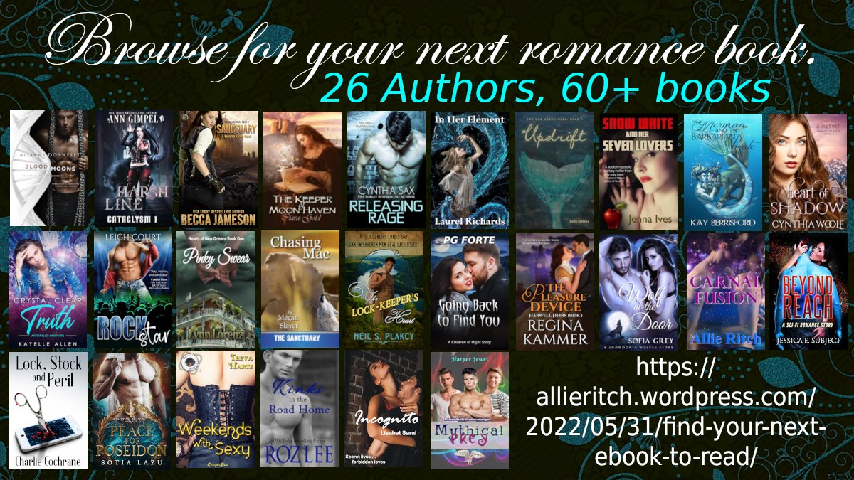 errinstevens's tweet photo. Doing a group thing with the ever-fabulous Allie Ritch. Check us out! https://t.co/KoPi2A5ojD

#TBR #paranormalromance #newreads #romance #bestseller https://t.co/ghRA71AtU6