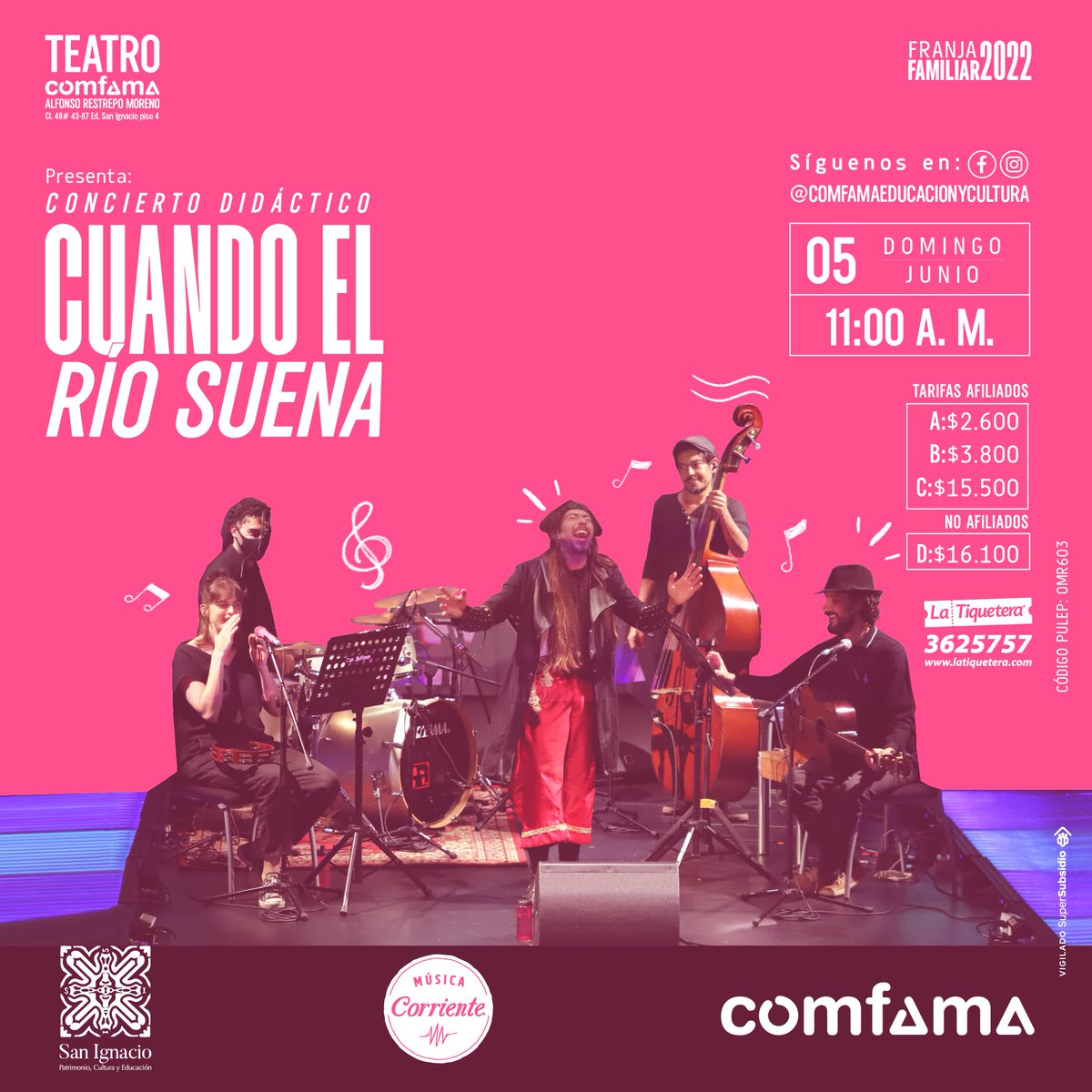 DSanIgnacio's tweet photo. 💫 Comenzamos el mes llenos de energía, talento y grandes eventos. Desliza hacia la derecha para conocer todas las opciones que tiene el Distrito San Ignacio.

#AgendaCultural #DistritoSanIgnacio #Medellin #SomosDistritoSanIgnacio #Mayo #Junio https://t.co/g261pJzOQi