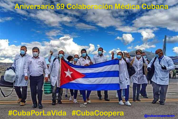 cubacooperaven's tweet photo. #Cuba cuenta con el único ejército del mundo capaz de llevar salud y esperanza a millones de humildes en los lugares más recónditos del planeta. Gracias a la Revolución Cubana esos logros son posibles.

#CubaPorLaVida #CubaCoopera https://t.co/U3cIMMsceA