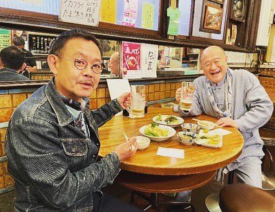 goensai's tweet photo. こんなことします

#おやじ京都呑み　#KBS #京都テレビ　#角野卓造 https://t.co/MJnaLFTRr8
