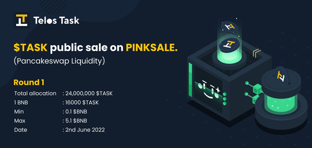 joingigcle's tweet photo. @Telostask unlike #Fiverr is a gig peer-to-peer marketplace built on the #blockchain. (Do Less, earn More🤑)

-> KYC ✅ &amp;
-> Audit ✅ by @cyberscope_io
-> Public Sale 🔥 2nd June
-> Platforms (Two)
  - @T_StarterToken &amp;
  - @pinkecosystem
More:  https://t.co/P4MfknzbBU
$BSC $TLOS https://t.co/mHJsVnAjsZ