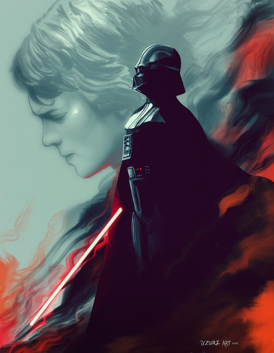 uzuriartonline's tweet image. He’s coming.

#StarWars #digitalart #fanart