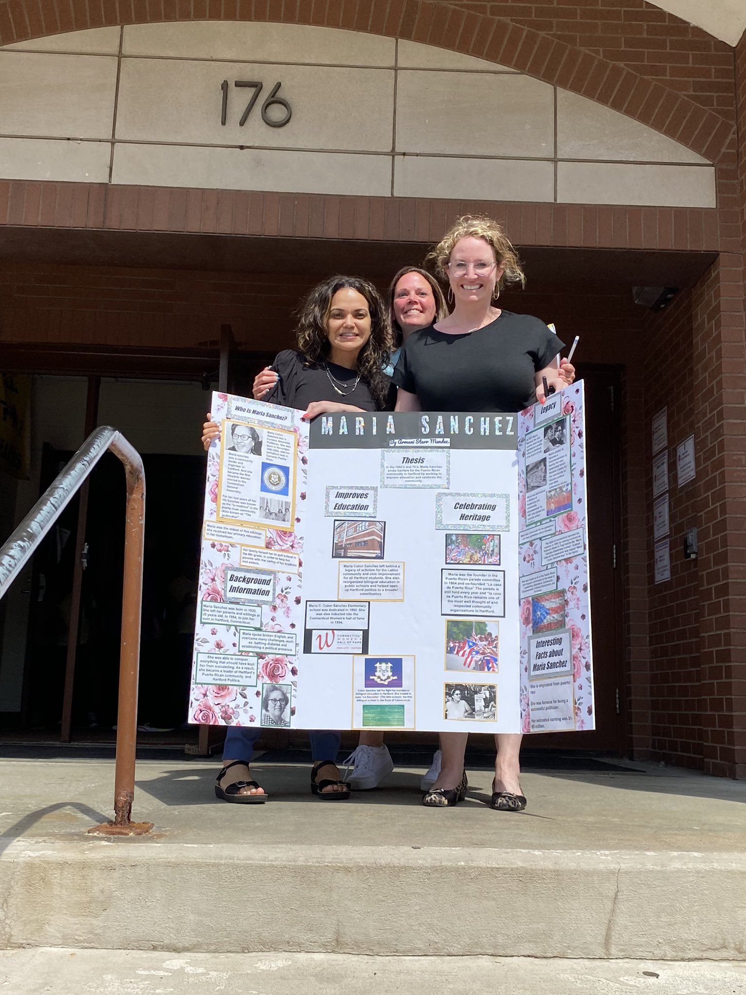 Irving A. Robbins Middle School on X: IAR students are Civic-Minded  Contributors! Administrators and teachers at the Maria Sanchez School in  Hartford received an IAR student's local research project, which will take