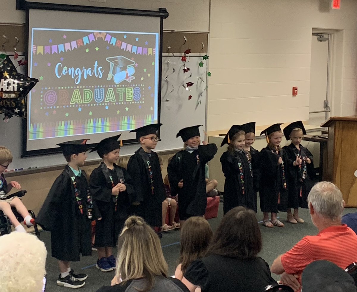 BCS_StudentSvcs's tweet photo. Had the opportunity to celebrate the future OHHS Class of 2035 at preschool graduation today. These Rockets are ready for lift-off! 🚀 https://t.co/jBmBMYZPCp
