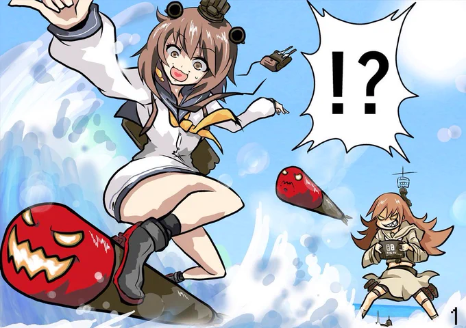 島風は出ない 6話 1/2 雪風VS大井改二 #艦これ #艦隊これくしょん