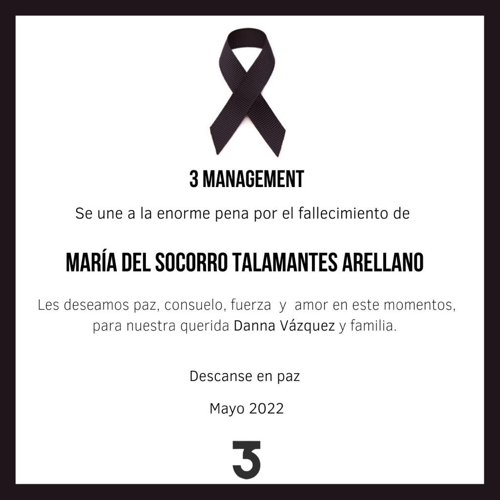 3ManagementMx1's tweet photo. Un abrazo con Mucho cariño a nuestra querida @prensadanna 🙏🏻 https://t.co/9zeZBNc7MR