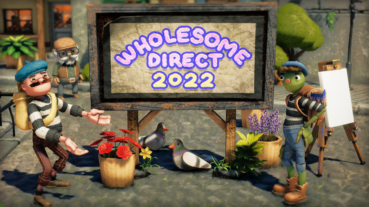 FlamebaitGames's tweet photo. Tadaaaa🌈 
We're super excited to be there #WholesomeDirect  It's less than 2 weeks! >Saturday, June 11 at 9:30am PT/6:30pm CET! https://t.co/7iEXKp1m3v