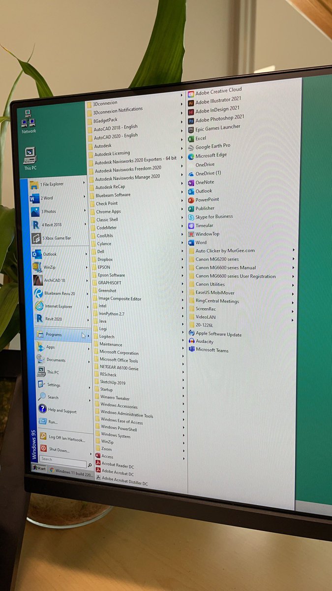 kslifter1's tweet image. Anyone else love old keeping the old school features alive? I always like to use classic shell to make My PC look like Windows 95! Windows 11 was a struggle, but I figured it out. 
#windows95 #oldschool #classicshell #menus