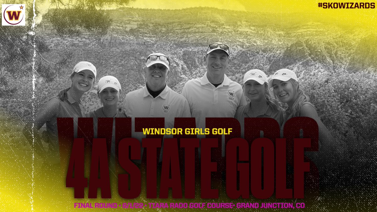 Wiz_rdAD's tweet photo. So proud of this team and their coaches! Played some great golf today and sit in 2nd place as a team headed to the final round tomorrow. Get 'er done ladies! #whswizards #skowizards #wizardprincipal #inspiRE4 @gtribsports @coloradoanspts @chsaanow @tiara_rado https://t.co/YQj3Yt15N0