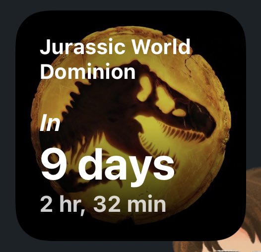 9 DAYS UNTIL JURASSIC WORLD DOMINION! #JurassicWorldDominion
