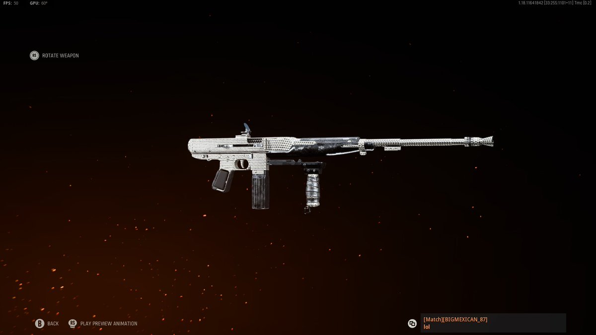 Gilded_Ghost's tweet photo. Not a good pic but I just wanted to get off lol #diamondcamo #cod #Vanguard #twitch https://t.co/BcGwcrT5cX
