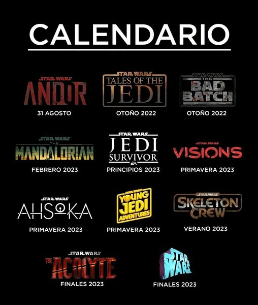 TheRousCompany's tweet photo. STAR WARS

Calendario del universo de #StarWars en los próximos meses y el siguente año https://t.co/elt4YRCSIi
