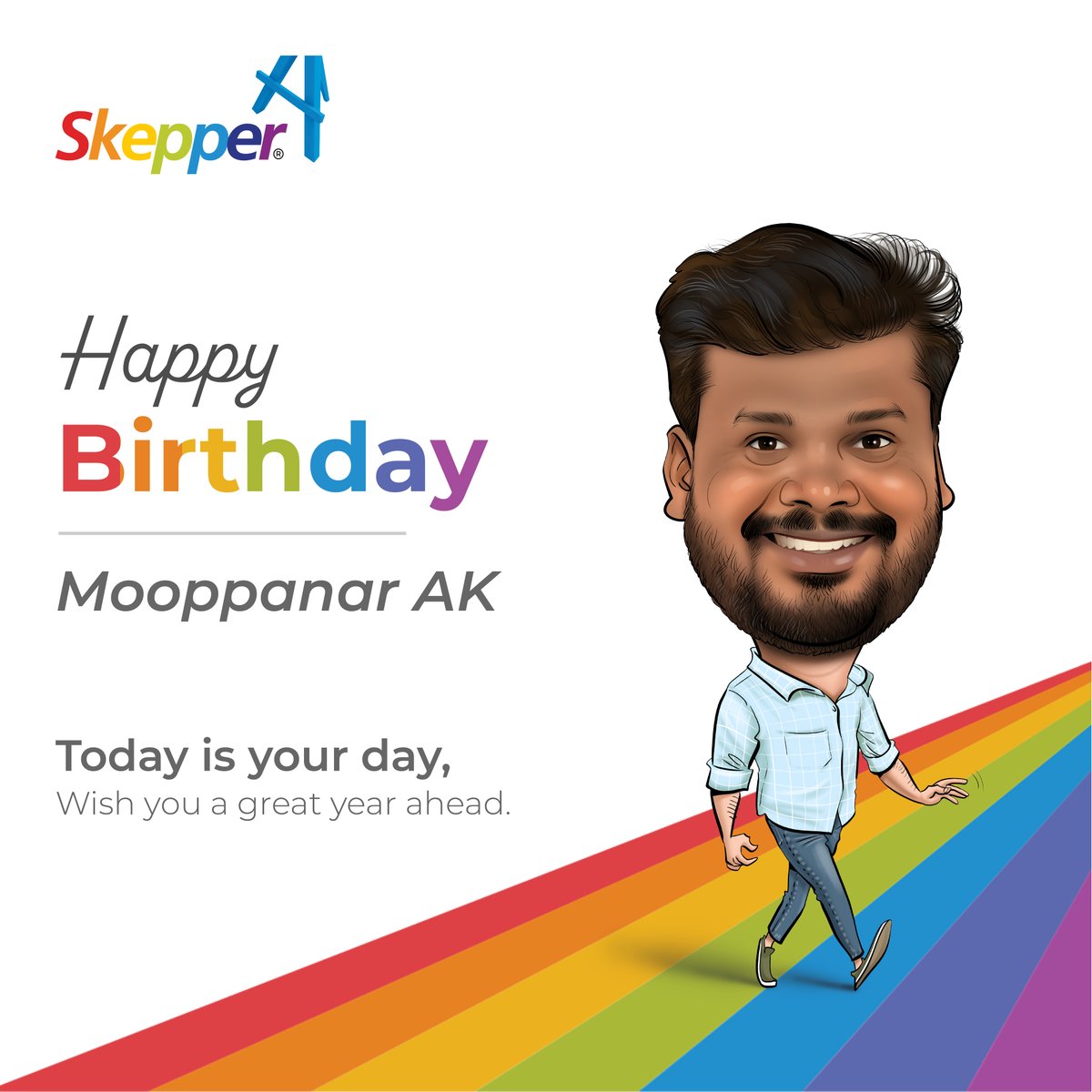 theskepper's tweet photo. A very happy birthday to you. May you grow older with style, and enjoy each moment of your life. Have a fantastic day!
#birthday #love #happybirthday #party #cake #birthdaycake #lifeatskepper #skepper #agencylife https://t.co/LuNbigKfV4