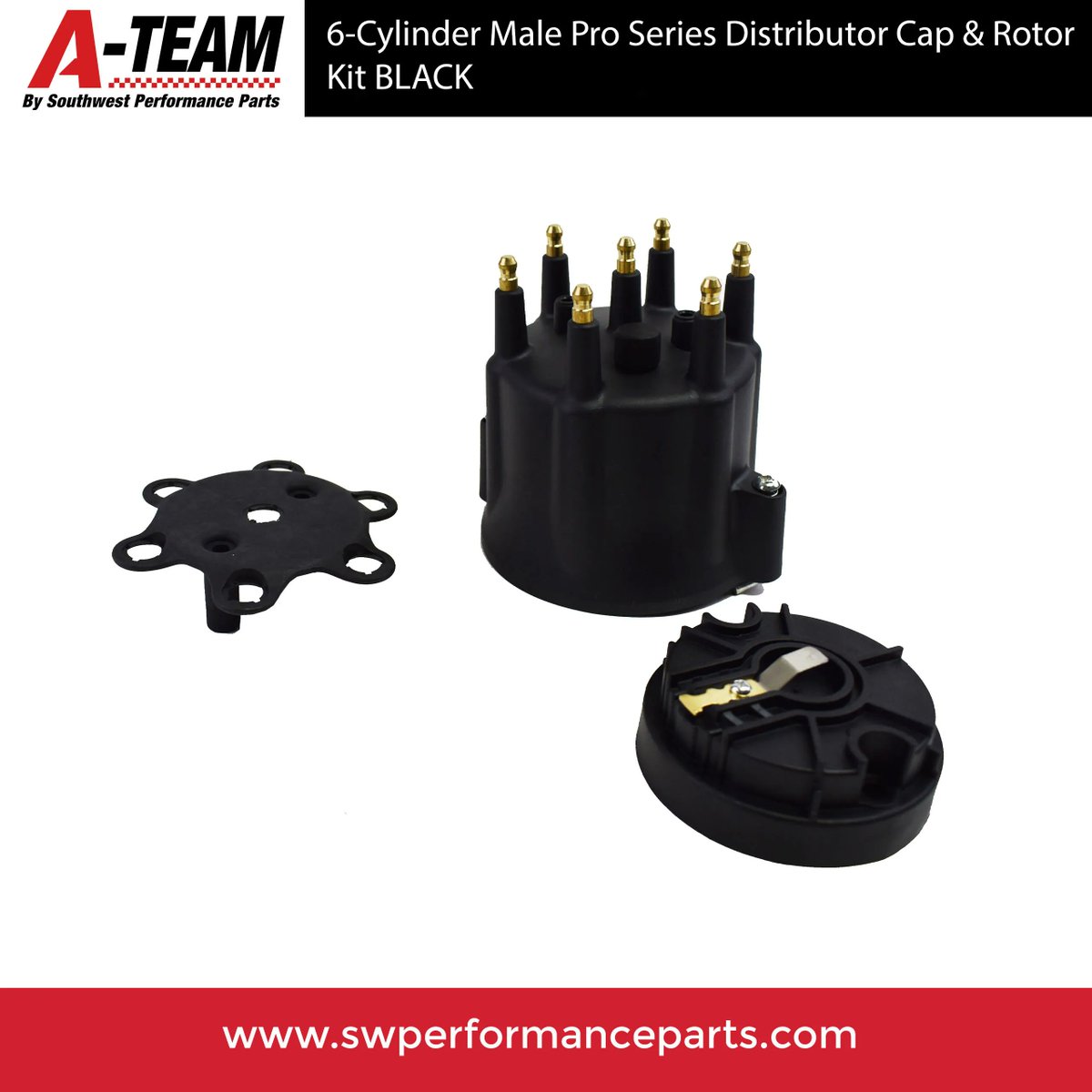 swperfparts's tweet image. 🔥 🔥 🔥 HOT PRODUCT OF THE DAY!!! 🔥 🔥 🔥

A-Team Performance 6-Cylinder Male Pro Series Distributor Cap &amp;amp; Rotor Kit BLACK

Click here to buy: swperformanceparts.com/product/cr6975…

#distributorcap #rotor #probillet #carrestoration #autoparts #replacementparts #performanceparts #classicparts
