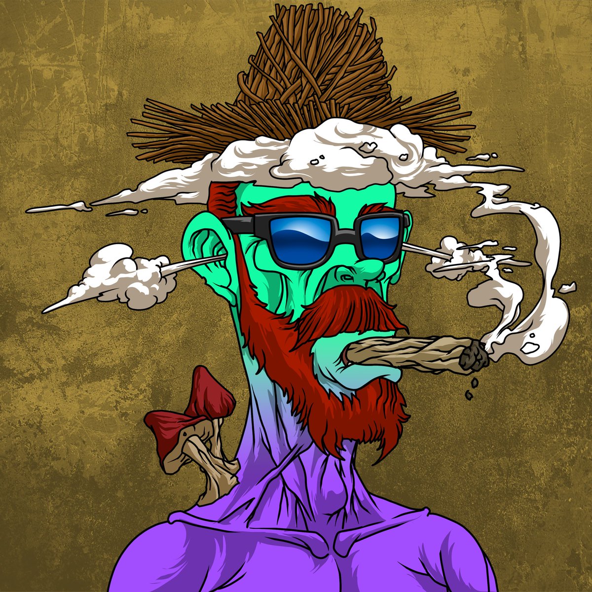 Just leved up my <a href="/smokeheadsnft/">Smoke Heads Community Page</a> to level 2! The artwork just keeps getting better and better👌🏽🔥🤯