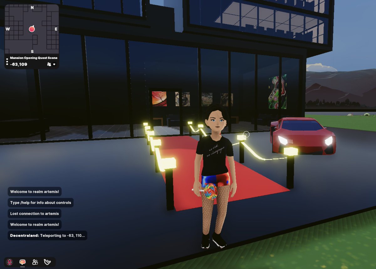 Did you saw our Mansion in dcl? Lets meet at -64,109
Yesterday we had our Pre Sale and it was amazing
Now you have the chance to mint our rare NFTs!
Only a few tickets are available! 

Add me for more information

mint.web3ffiliates.com/?r=0x4b81dbcfd…