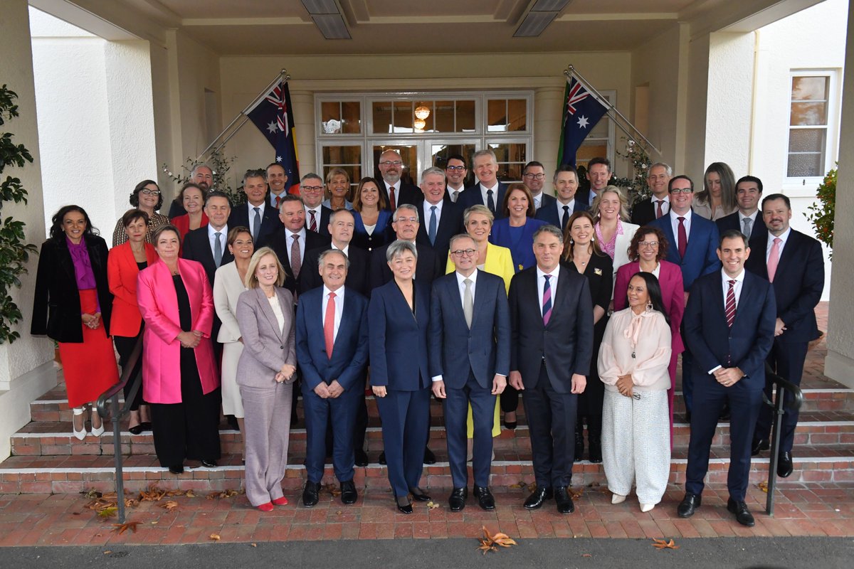 advisoryst's tweet photo. Albanese Government's full Ministry - https://t.co/CWaImLqmSC #auspol https://t.co/rRUHQF6jDK