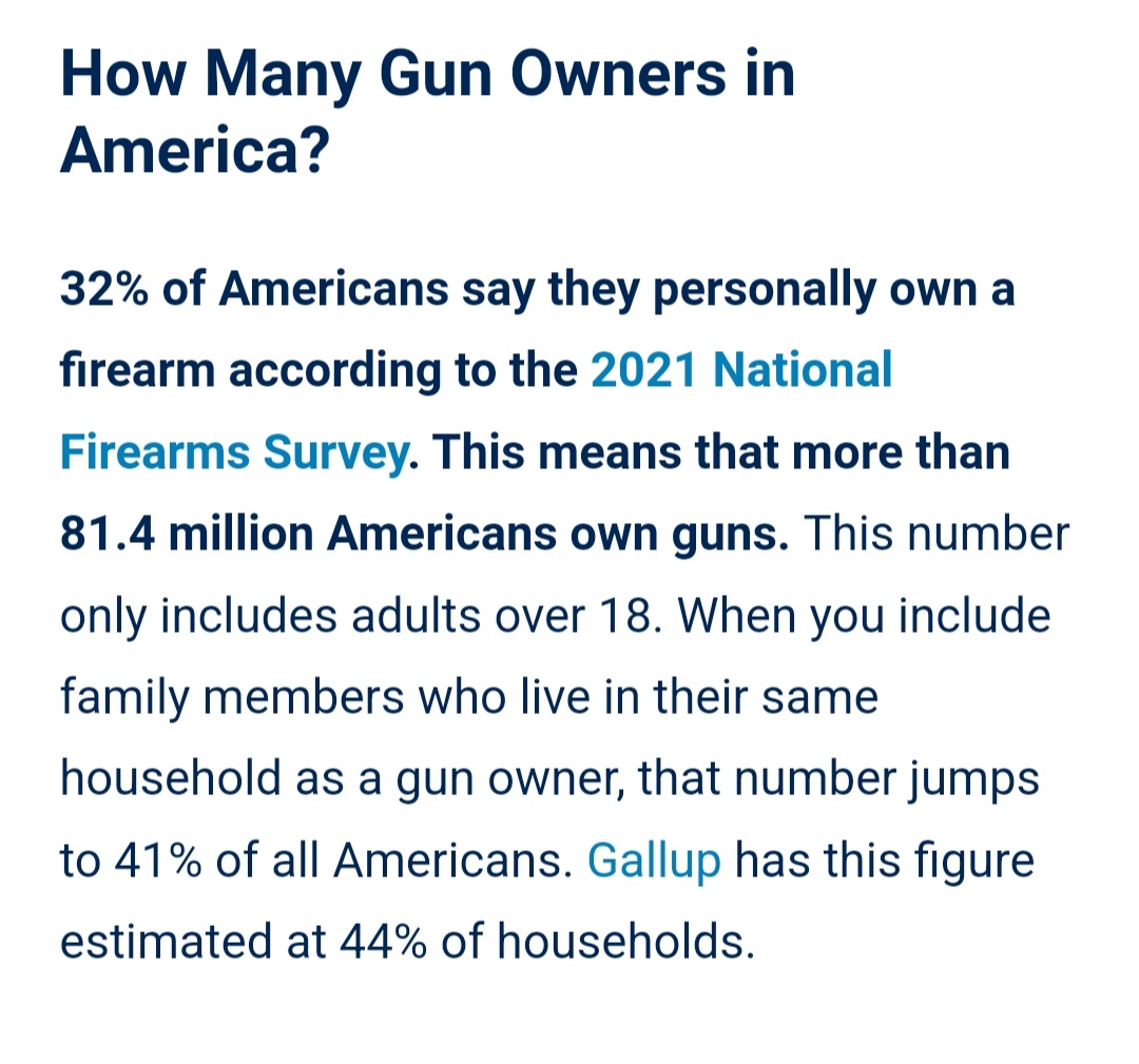 Itsthewife3's tweet photo. @mischievousboss @BiggFigment @iKenn_G @GavinNewsom How many gun owners are there in the US? How many people are in the military? How many of those in the military would stay and fight for a corrupt dictatorship against their countrymen?

I'll give you the first two https://t.co/oALelRQnYA