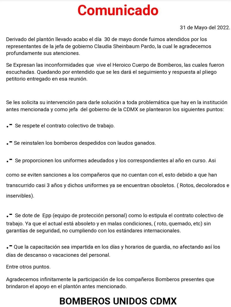 Bomberos CDMX👨🚒 tweet media