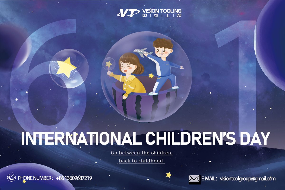 Visiontoolgroup's tweet image. Let's celebrate #InternationalChildrensDay  on June 1, 2022! Wish you like a child lovely and lively, honest and kind, pure and proactive! Go with the children, and enjoy the #ChildrensDay! #childhood  #HappyChildrensDay  #WorldChildrensDay
