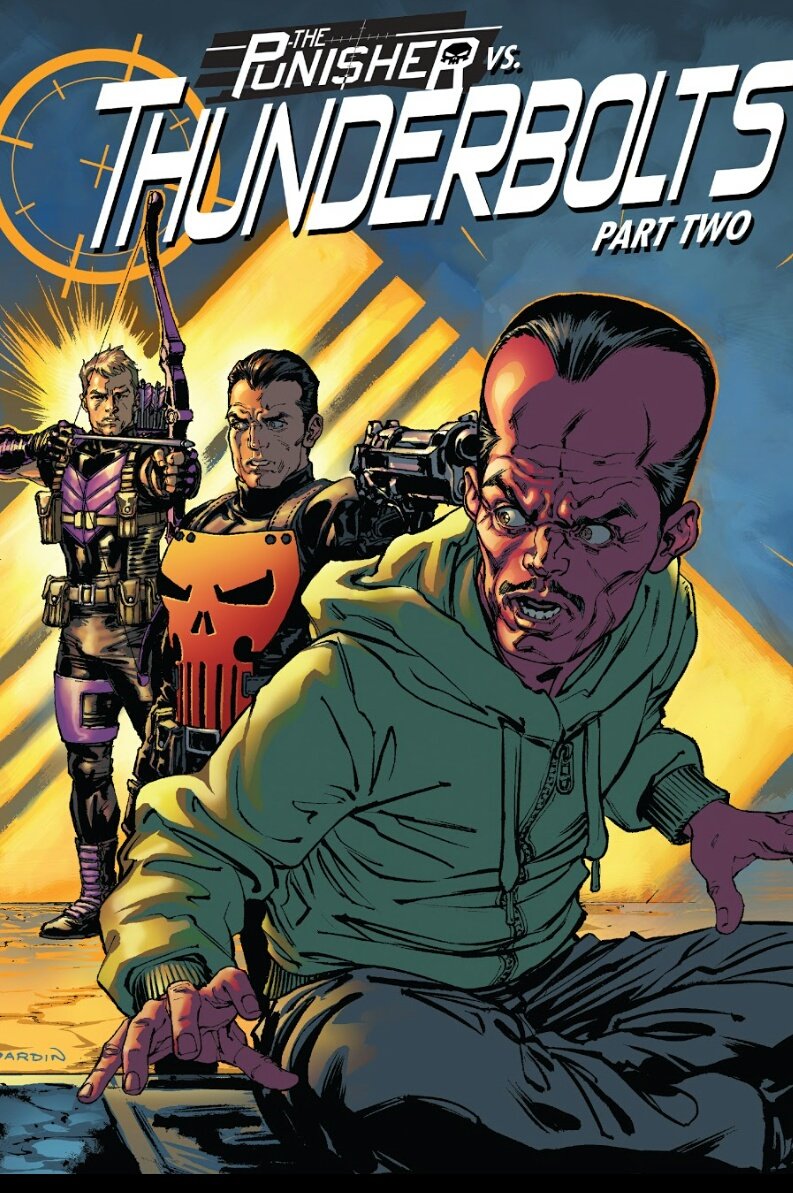 chainchomp87's tweet photo. Surprising no one the long time coming Punishe r vs Thunderbolts arc is finally here
Punishe r quotes the team and after an escalation decided that the Thunderbolts need to go
As the run bears it's end I am excited to see how it all wraps up
#TotalDeadpoolReadThrough https://t.co/zKBeMCxFaX