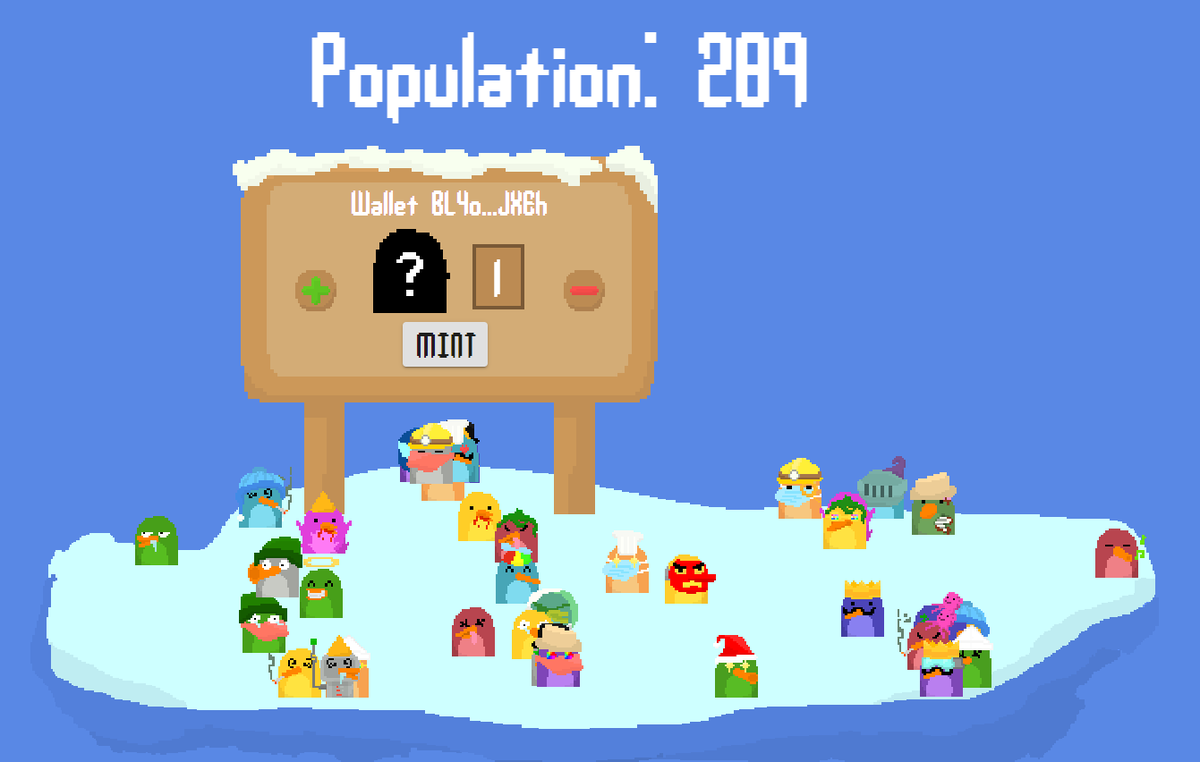 Grab a Cool Penguin Squad NFT🐧 for free over at✨mint.coolpenguinsquad.com✨(just pay gas!)

#NFTGiveaways #NFTCommunity #SolanaGiveaways #SolanaNFTs #nftproject #nftartist