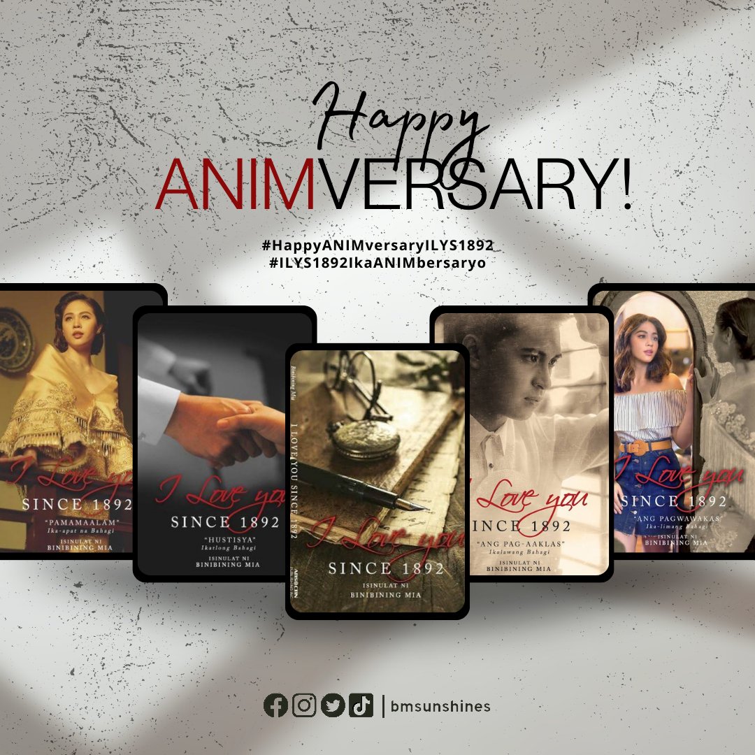 bmsunshines's tweet photo. HAPPY ANIMVERSARY, ILYS1892! 🌻 

Maaari nating gamitin ang mga opisyal na hashtag upang ipagdiwang ang araw na ito!

#HappyANIMversaryILYS1892
#ILYS1892IkaANIMbersaryo https://t.co/Gnbospb85B