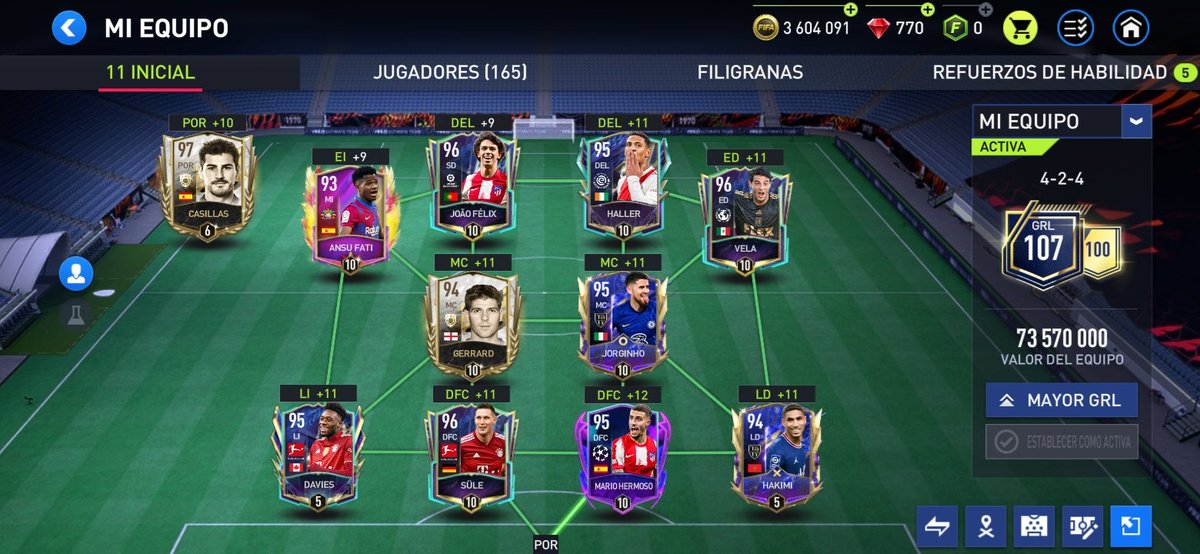 MManuelPC's tweet photo. @EAFIFAMOBILE On fire 🔥💪 https://t.co/8AseektgRg
