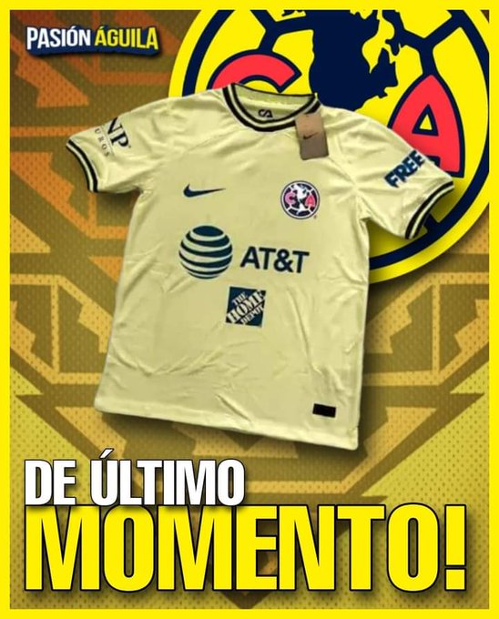 Club America Filtran El Posible Nuevo Jersey De Local Foto