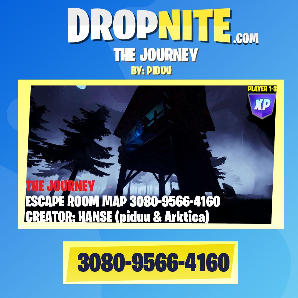 THE JOURNEY 3080-9566-4160, de piduu — Fortnite