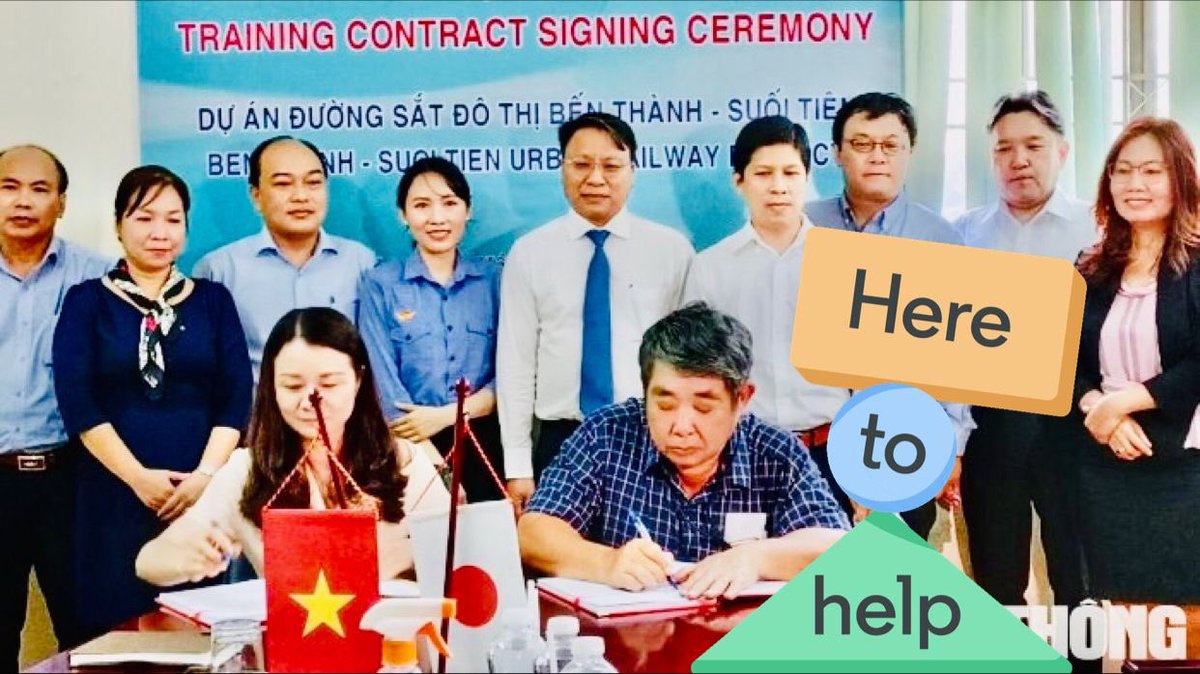 SaigonInfras's tweet photo. Contract Signing Ceremony Between #Vietnam Railways College &amp; General Consultant #NJPT.
Preparing #HR for the commercial operation of #Saigon #HCMC #Metro Line no.01 #Benthanh - #Suoitien
. . .
#Vietnam #Metro #Beauty #Culture v #Gratefulness https://t.co/0UJmJ18VpC