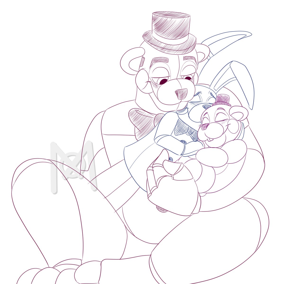 Mox_Toons's tweet image. Something cute because Helpy deserves cuddles