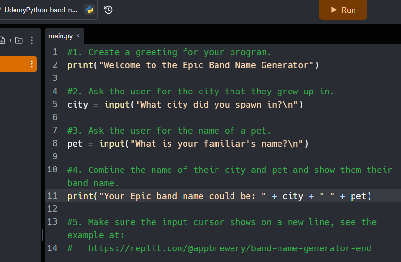 RagedScavenger's tweet photo. Day 1: Decided to give this a go again. Started a 100 day Udemy Python course and completed day 1. Gonna see if I like Python more than HTML/CSS/JS -  I am very much looking forward to learning the deeper programing concepts :D 
#100DaysOfCode #100daysofcodechallenge https://t.co/o3nxX8bZCn