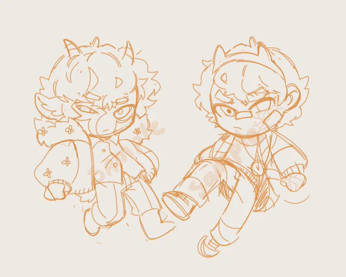 wasnt able to participate on the c!clingyduo week but in honor of it here's this concept 