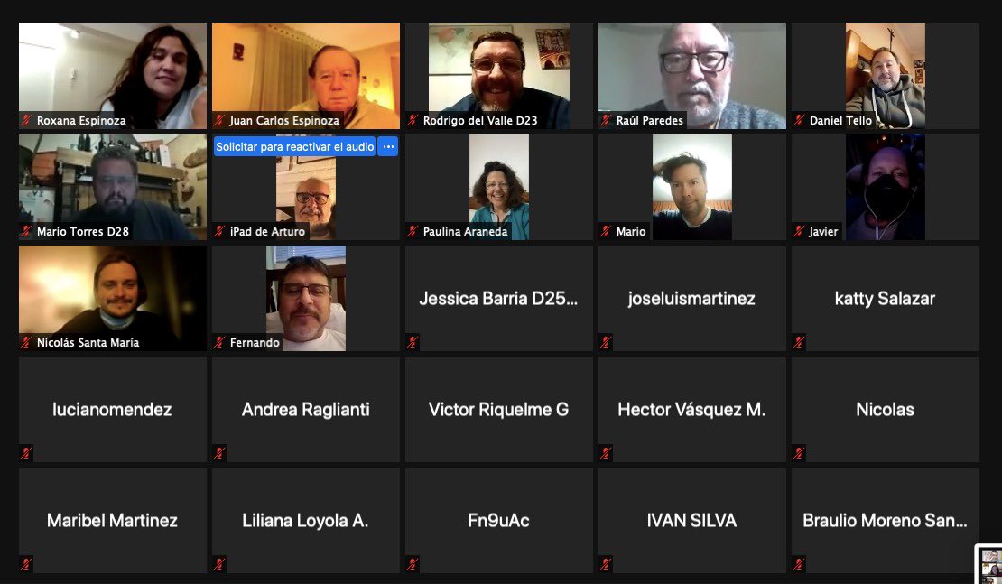 No alcanzan las fotos para compartir los rostros de quienes nos acompañaron hoy en la primera asamblea de <a href="/NoNeutrales/">Independientes No Neutrales</a> por el apruebo en el plebiscito de salida. Mil gracias por estar ahí. ¡Vamos por más!