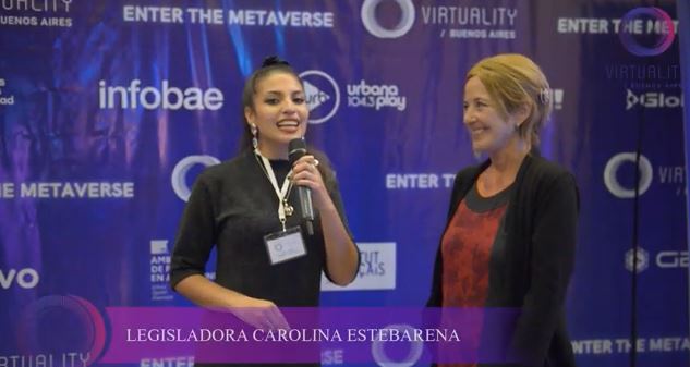 cestebarena's tweet photo. Entrevista en la feria de tecnología #Virtuality2022 en #LaRural: https://t.co/pVKvHjrYc1.
#Metaverso #blockchain #Criptomonedas #RealidadVirtual #RealidadAumentada #EcoFinTech #FinanciamientoClimático #CréditosDeCarbono https://t.co/mf529GQzpS