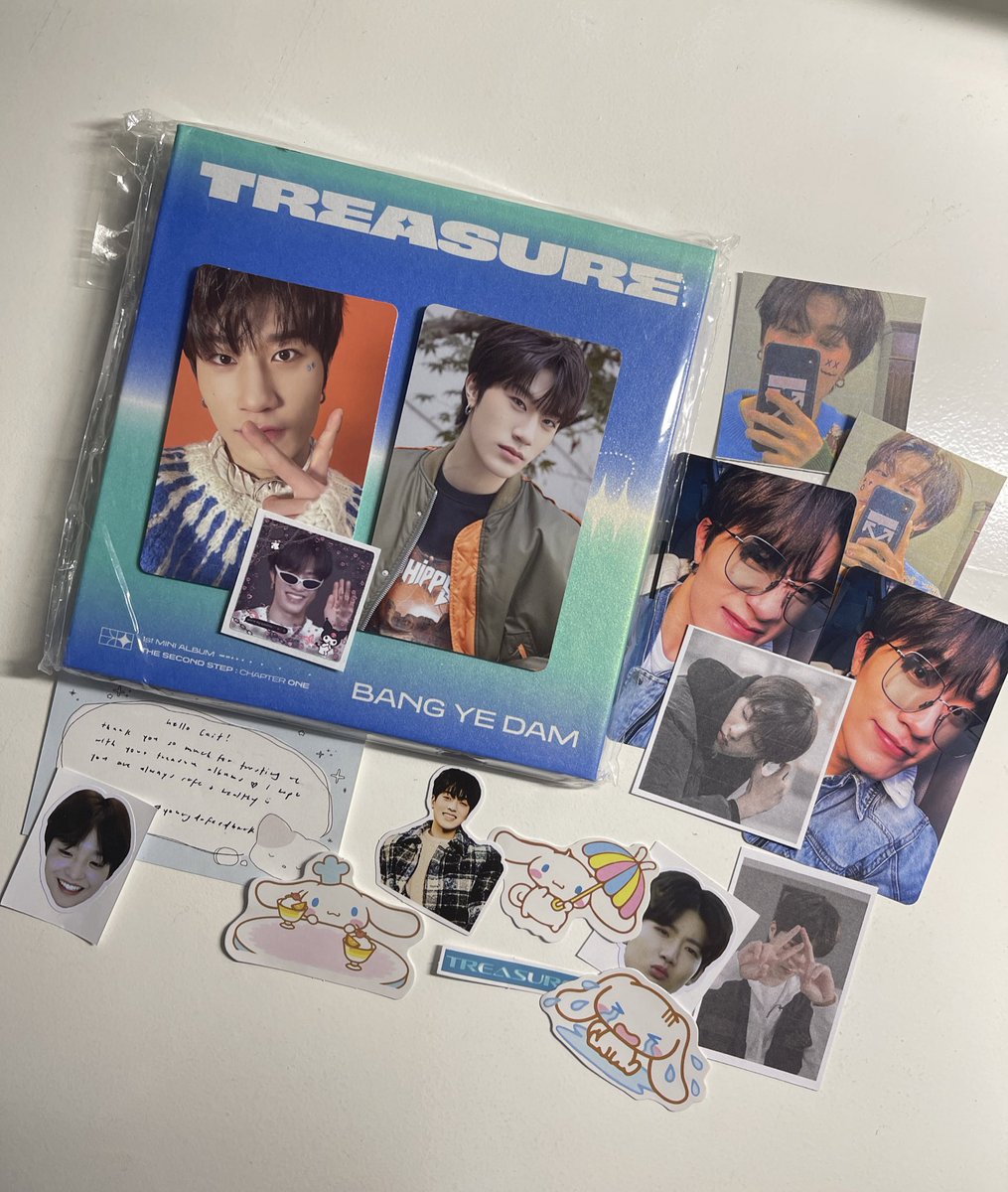0915cart's tweet photo. my last yedam digipack = the last pc i needed !!
thank you so much court for another smooth transaction :> @youngdo_0 ang cute nung freebies so much π also sorry for the super late feedback huhu #youngdofeedback https://t.co/rEaPZ9YSrs