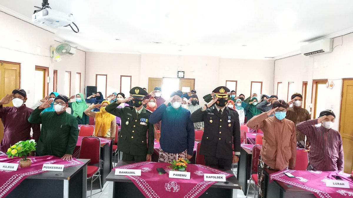 Upacara Hari Lahir Pancasila secara Virtual