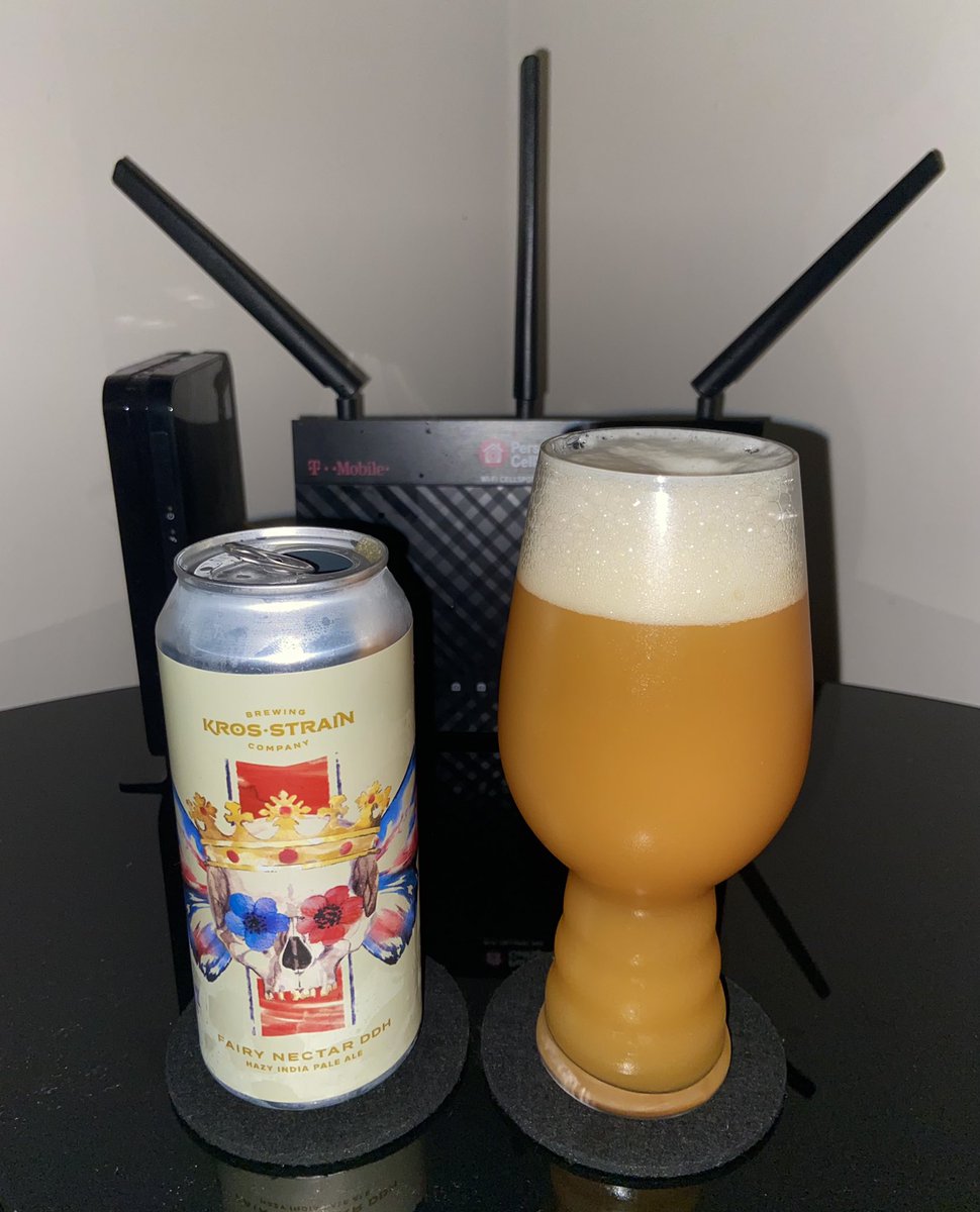 SP__1994's tweet photo. Fairy Nectar - Kros Strain Brewing. DDH NEIPA, 6.2% ABV. 🍻🍻 https://t.co/UtsJKUmmON