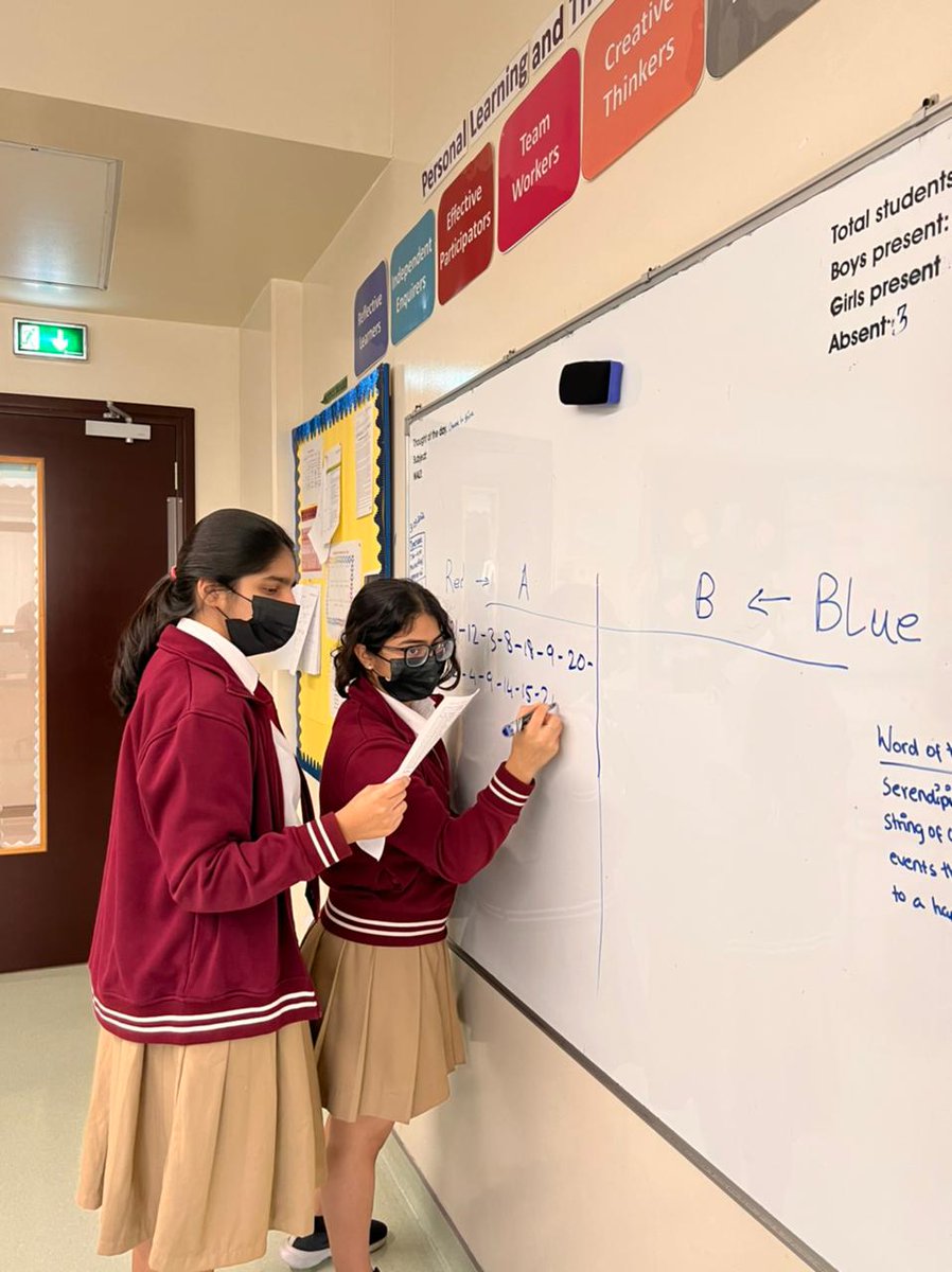 Yash_Sri2005's tweet photo. Yesterday the class of #12D celebrated #MathWeek by doing various activities which involved shuffling of Rubik's Cubes and solved by @AdithyanSathya2 and me,  words by numbers, and quizziz. @gemsnms_alkhail @GNMS_Tigers @Fatima_Martin @TeresaRusten @pallavi_p23 @TVattipally https://t.co/I8UElXUFhl