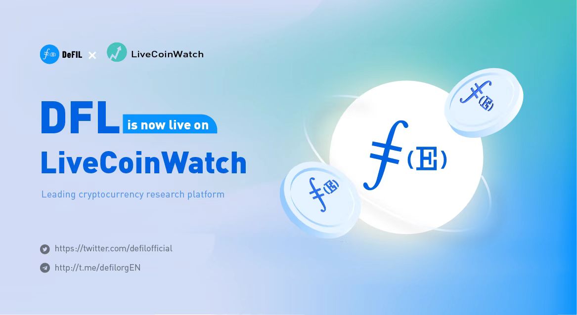defilofficial's tweet photo. 🥳🥳New listing🔊
$DFL is now available on @LiveCoinWatch
#LiveCoinWatch is an leading cryptocurrency research platform
INFO👇
https://t.co/ZuuI51mCQe
#Livecoinwatch #DFL #DeFi #DeFIL #FILST #FIL #eFIL https://t.co/4GBKqlZUac