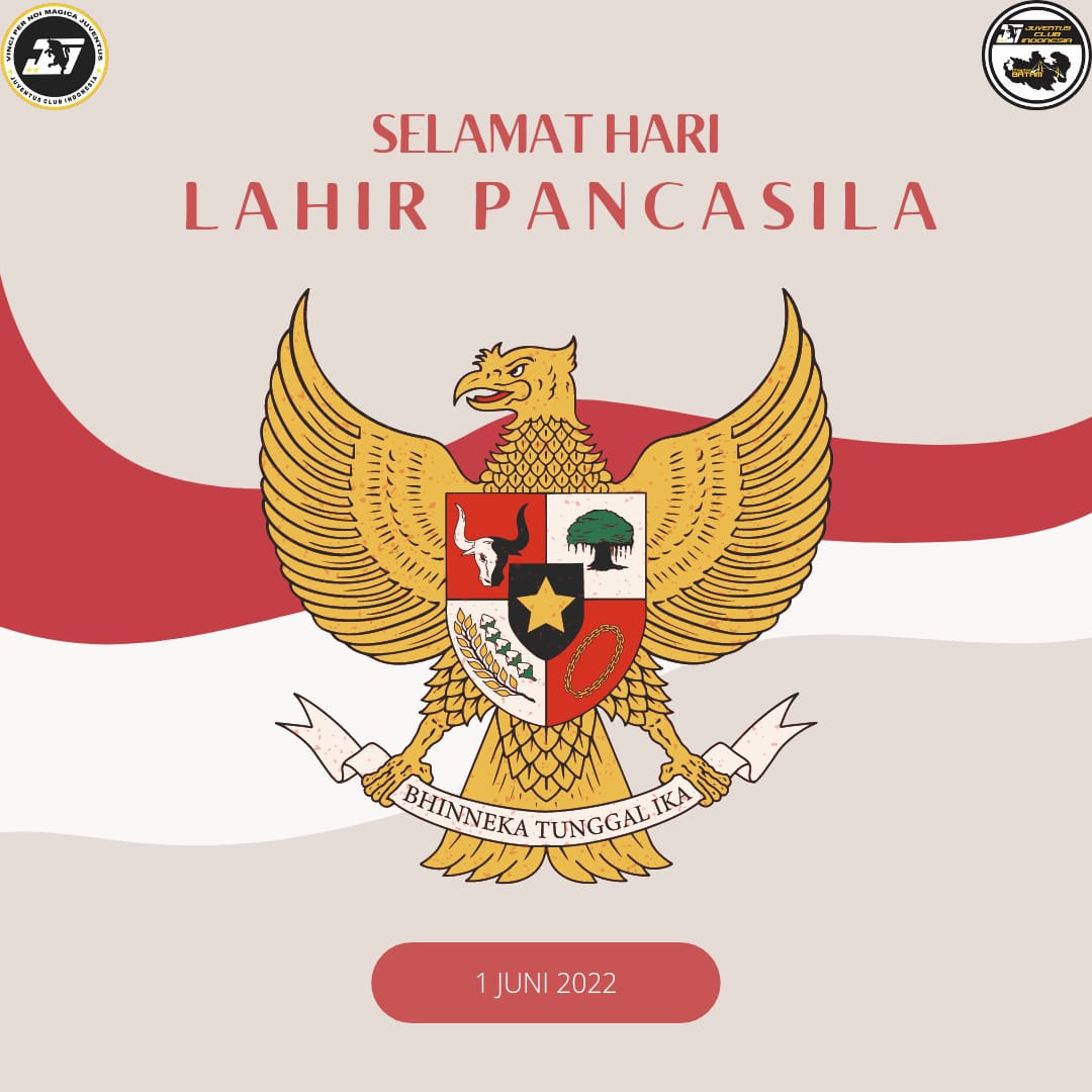 Selamat hari lahir pancasila ❤
