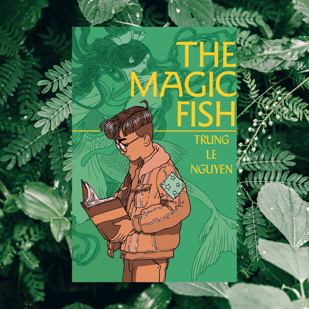 pgm_one's tweet photo. "The Magic Fish" by Trung Le Nguyen #PGMONEreads https://t.co/aWzc6eTBEk