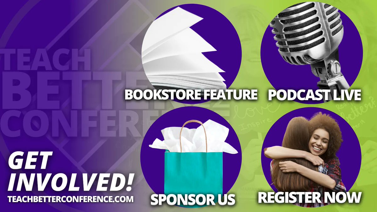 TeachBetterConference.com is your one stop shop for all things #TeachBetter22 conference! We have so many ways for you to get engaged and excited for our conference in October! #Podcasters