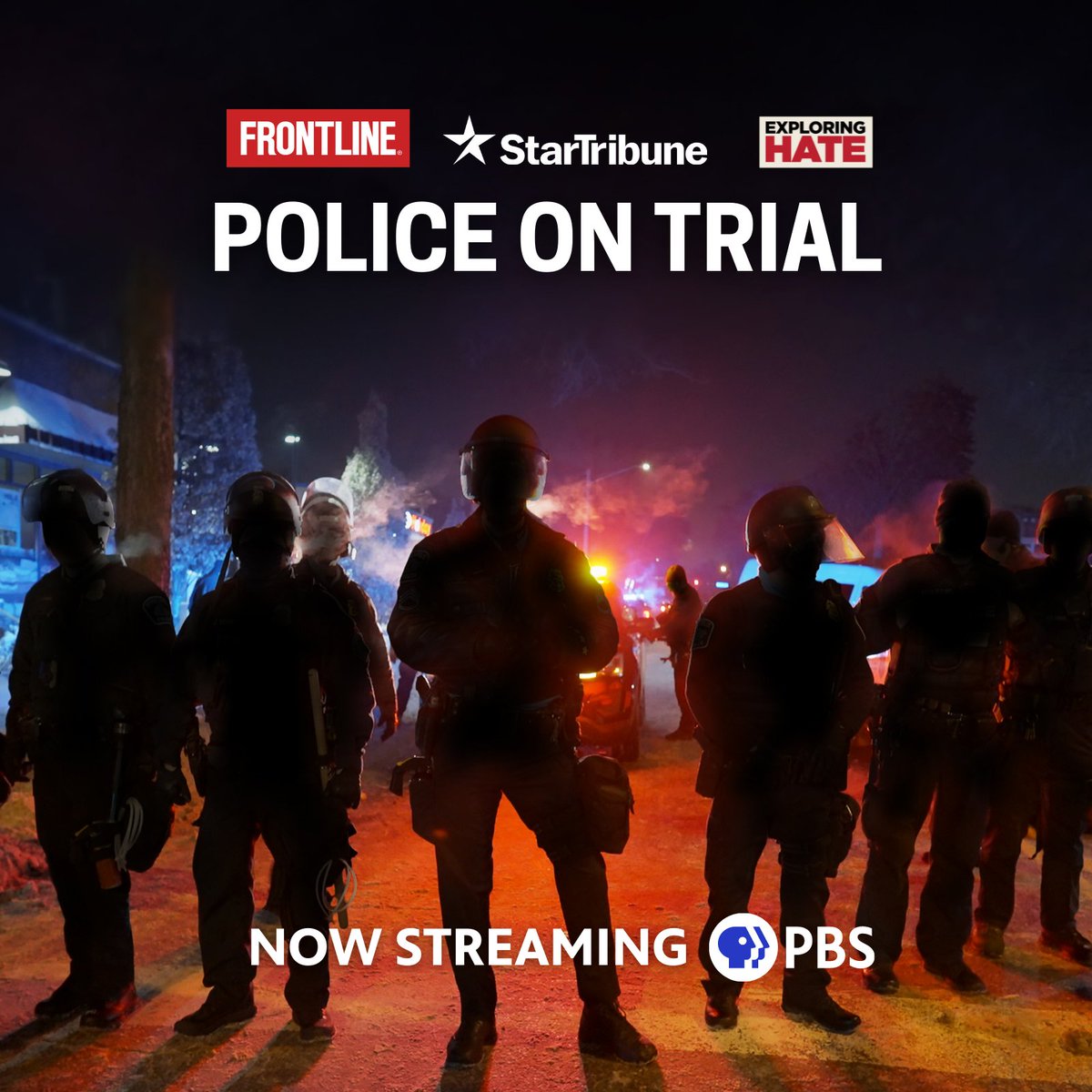 frontlinepbs's tweet photo. In “Police on Trial,” FRONTLINE &amp; @StarTribune examine the aftermath of George Floyd’s murder, document Derek Chauvin’s trial &amp; explore struggles for police accountability in Minneapolis. Stream now or watch on @PBS: https://t.co/NmadJCQ9EM https://t.co/WpYjUwa3Jm